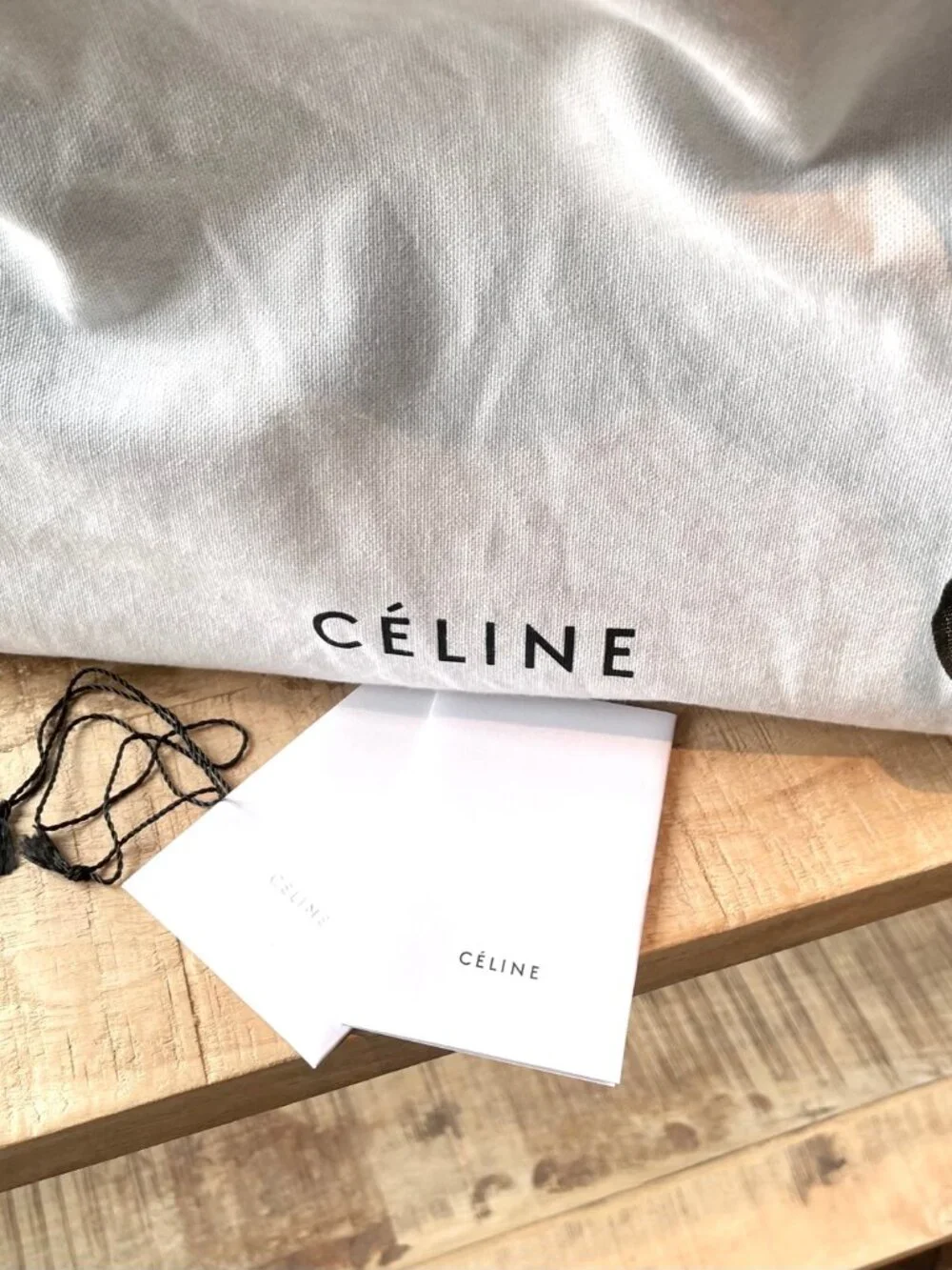 Céline Black Python Medium Edge Bag - Picture 11 of 11